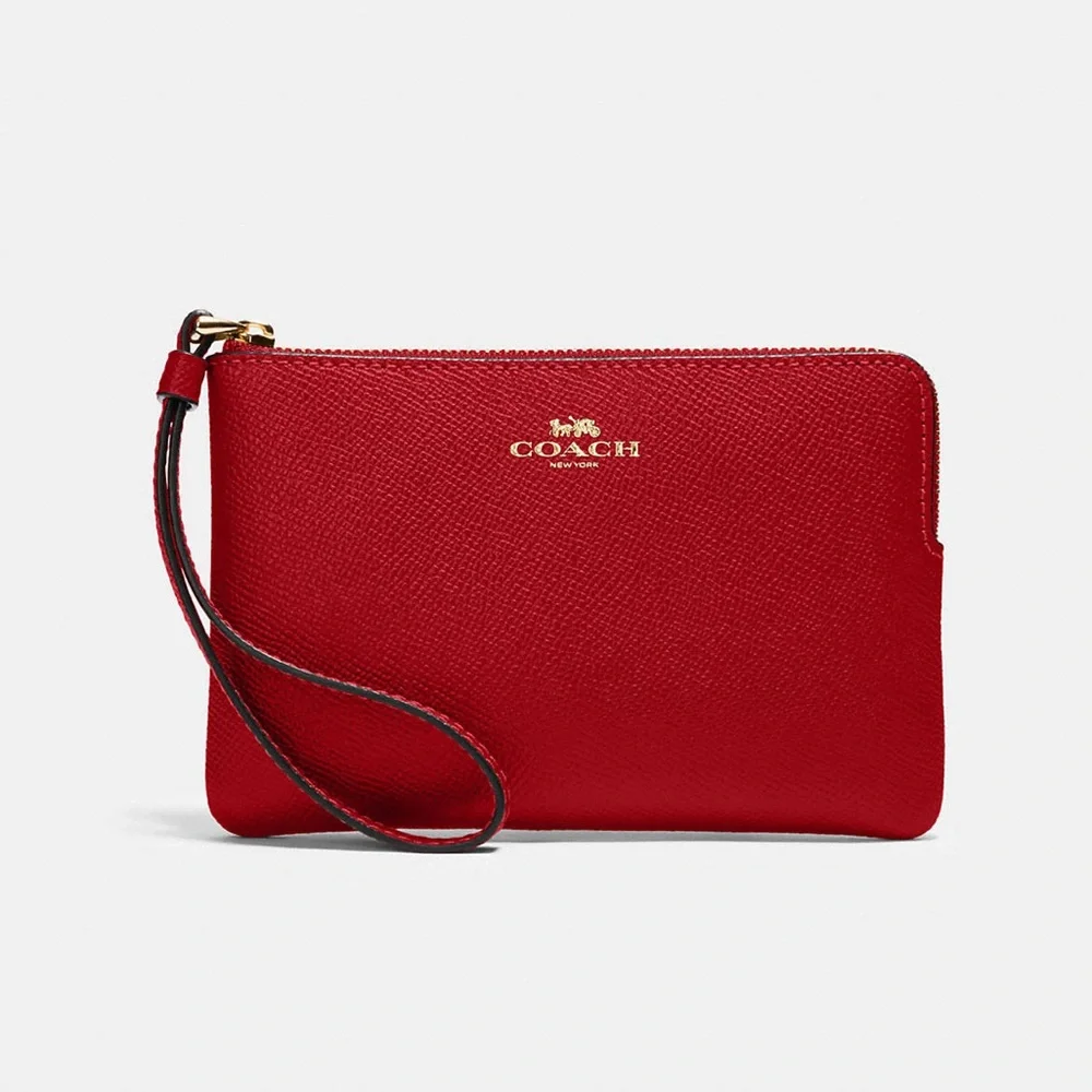 NWOT COACH Leather Wristlet - Price Firm